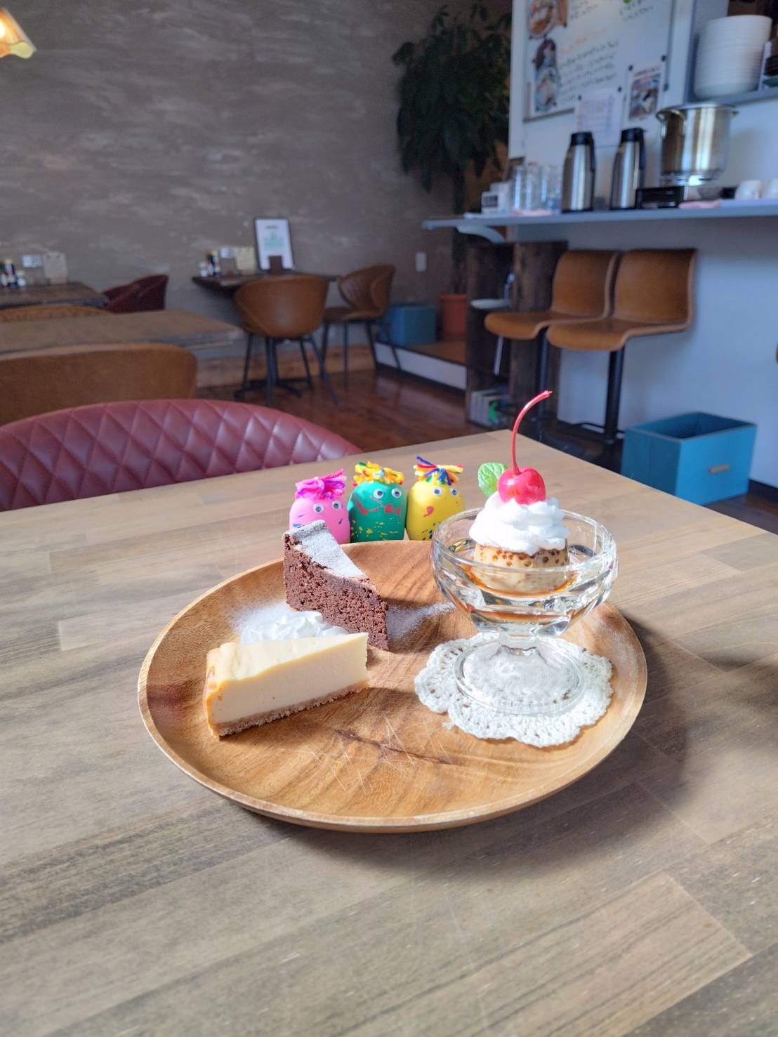 コーヒーとチーズケーキ
